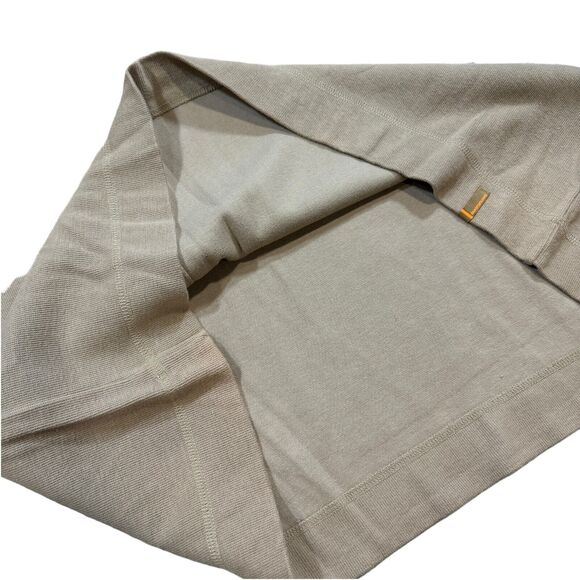 DKNY Hoodie Men's 2XL Beige 100% Cotton Long Sleeve Hooded Pullover Performance - Picture 7 of 11